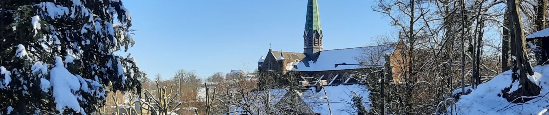 Randonnée Marche Dalhem - dalhem-val dieu sous la neige  - Photo