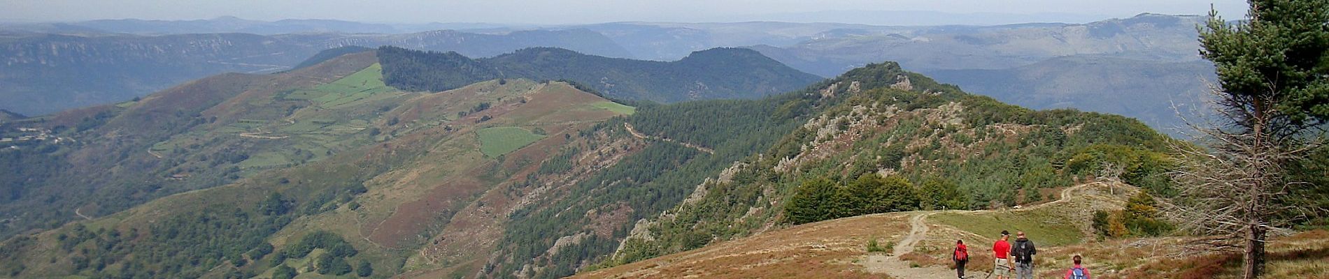 Tocht Stappen Pont de Montvert - Sud Mont Lozère - GR_70_AI_09_Pont-Monvert_Florac-3-Riveres_20140923 - Photo