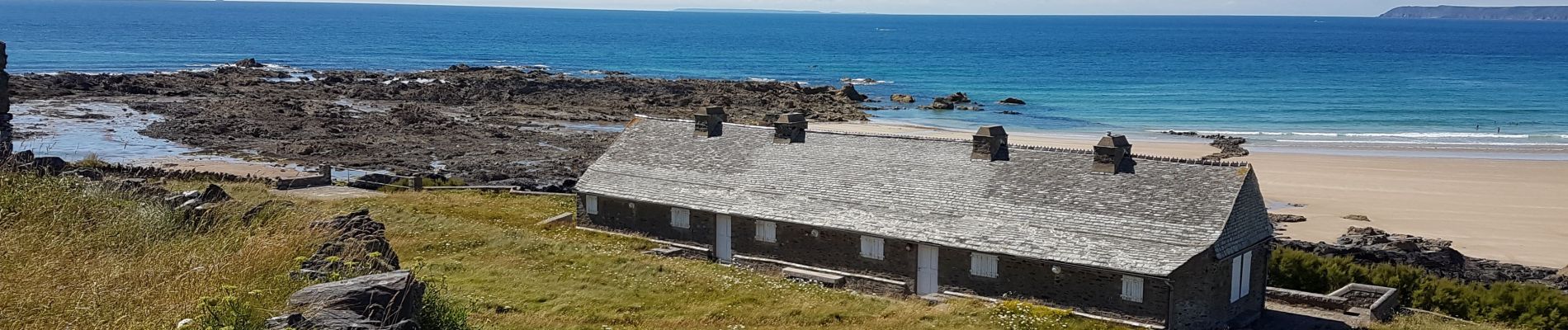 Tocht Stappen Héauville - Béquille - blockhaus-plage Dielette port et retour - Photo