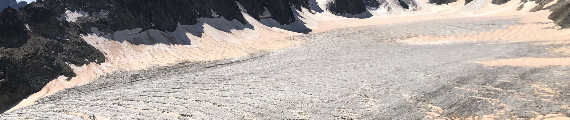 Percorso Marcia Vallouise-Pelvoux - Glacier blanc - Photo