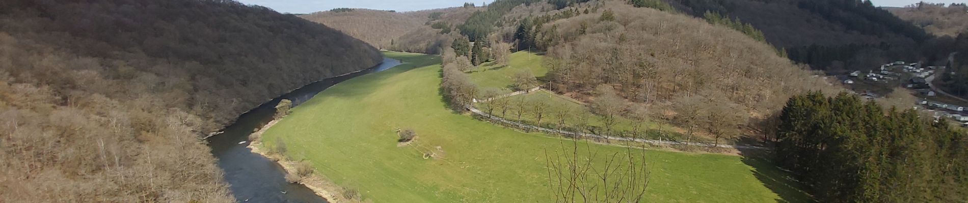 Tocht Stappen Bouillon - Corbion par le rocher des éperviers, le sentier des points de vue et le rocher du pendu  - Photo