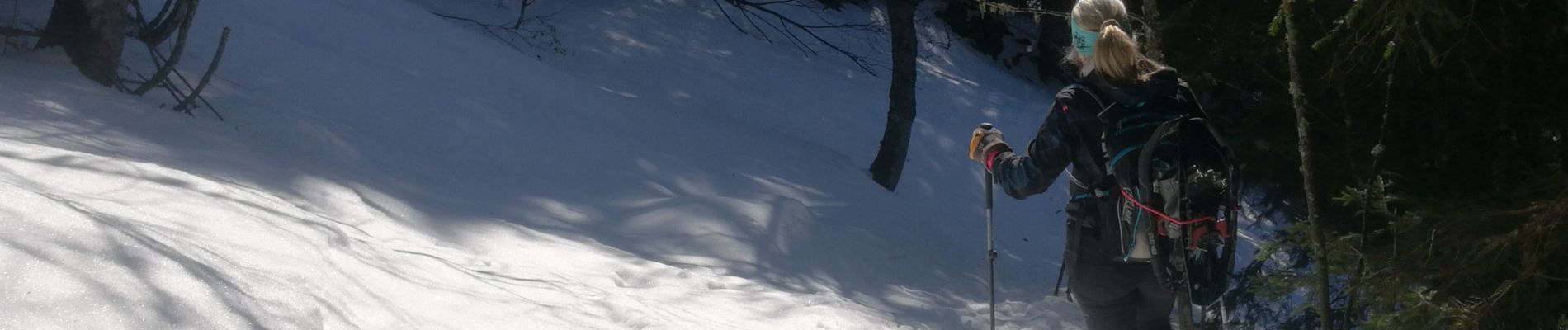 Tour Schneeschuhwandern Le Haut-Bréda - lac blanc de la grande valloire  - Photo