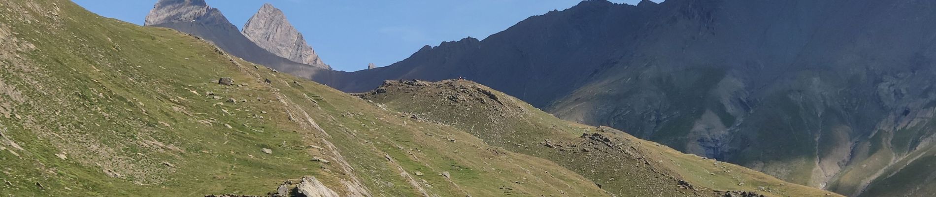 Tour Wandern La Grave - Oisans 2020 : Les Hières - glacier Lombard -> pied de l'aiguille de Goléon.ori - Photo