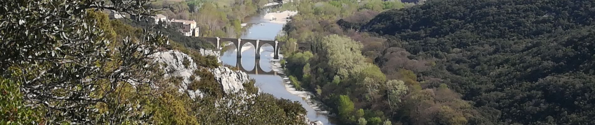 Trail Walking Sainte-Anastasie - les gorges du gardon le 02 avril 2021 - Photo