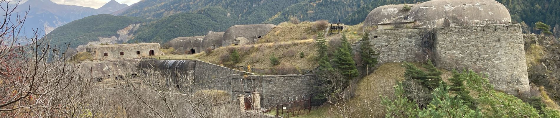 Trail  Fourneaux - Fort du Replaton puis vers le Col - Photo