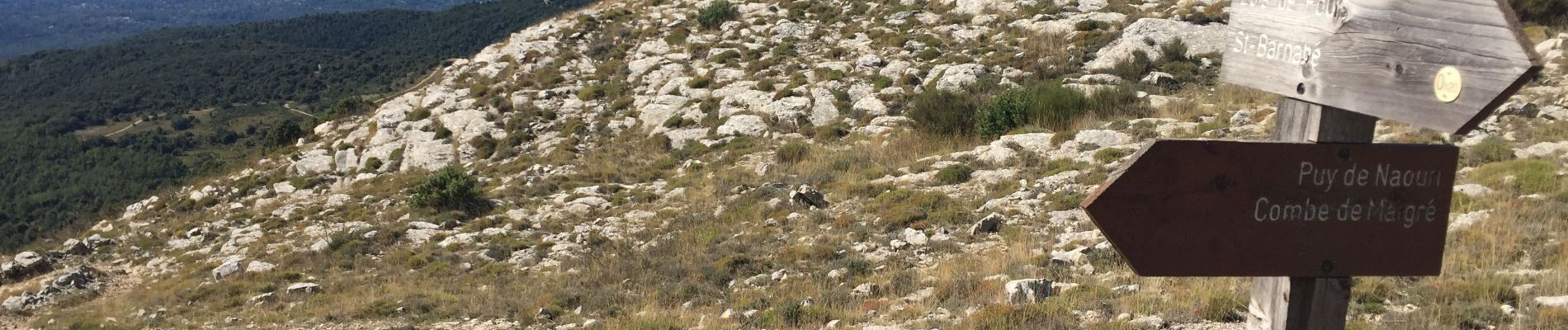 Tour Nordic Walking Tourrettes-sur-Loup - Tourrette madeleine St Raphaël  - Photo