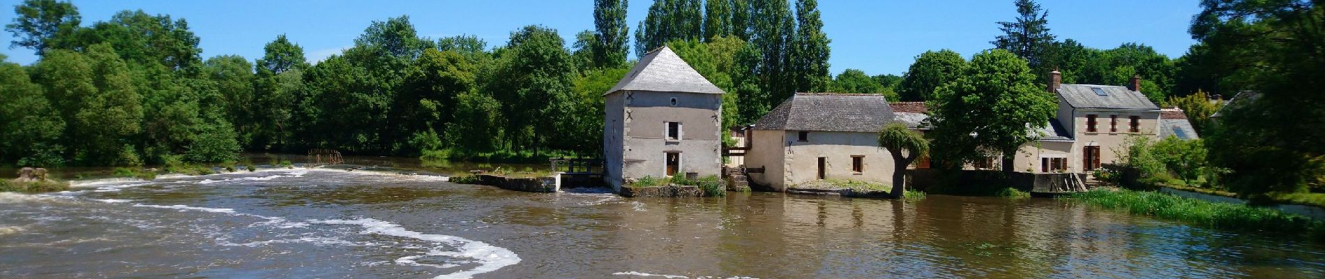 Tour Wandern Pont-de-Ruan - Pont-de-Ruan - circuit 1 Thilouze - 15.7km 120m 2h45 - 2017 04 16 - Photo