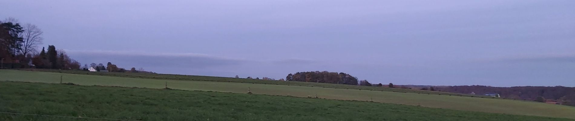 Randonnée Marche nordique Chaumont-Gistoux - au hasard de Carole dion le train  - Photo