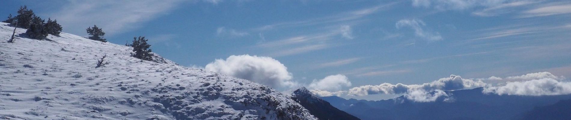 Tocht Sneeuwschoenen Bouvante - Les gagères en raquettes - Photo