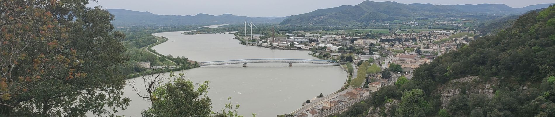 Randonnée Marche Le Pouzin - le Pouzin le couvent des Chèvres vieux Rompon - Photo