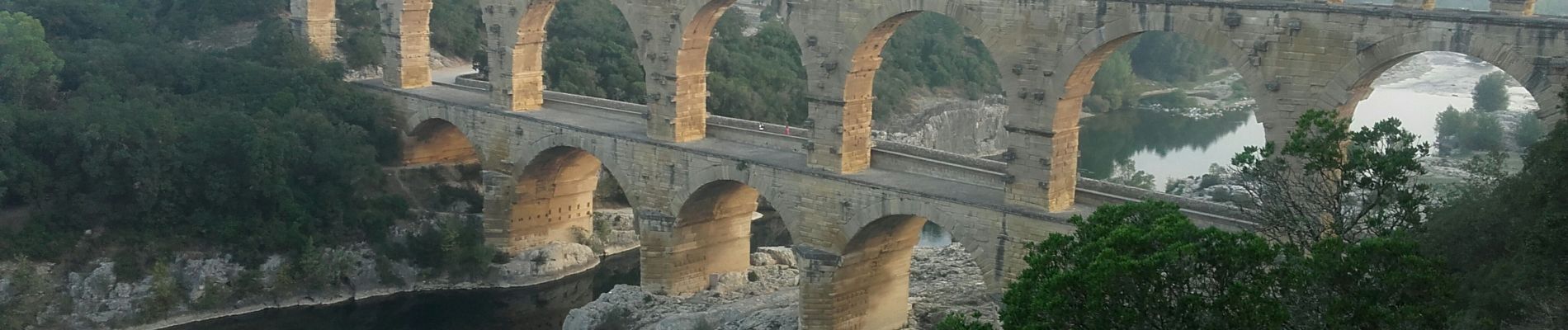 Randonnée Trail Cabrières - pont du gard - Photo