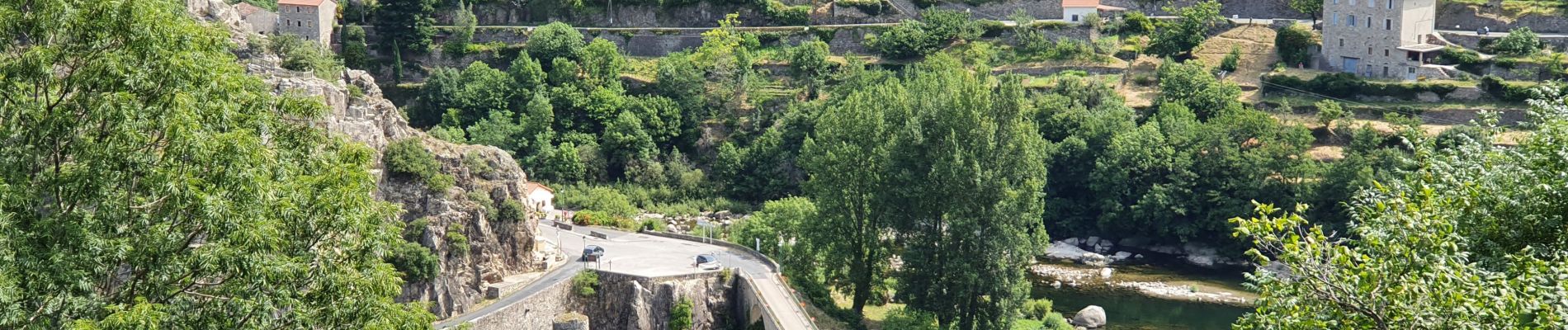 Tour Wandern Pied-de-Borne - au dessus de borne et les Aydons - Photo