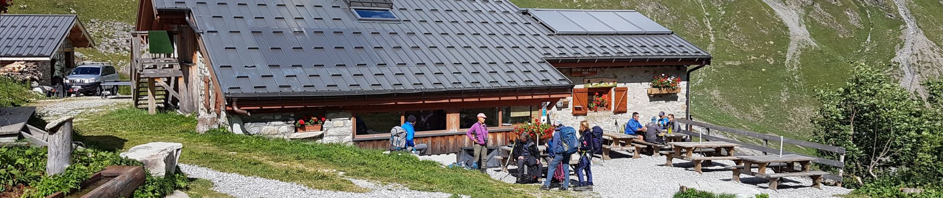 Excursión Senderismo La Plagne-Tarentaise - Beaufortain: Autour de La Pierra Menta: J1  Chapelle St Guérin - Ref de La Balme - Photo