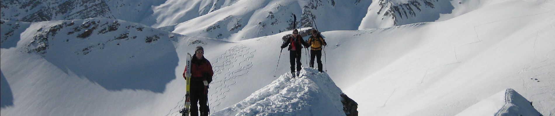 Trail Touring skiing Montricher-Albanne - Paroi du midi - Photo