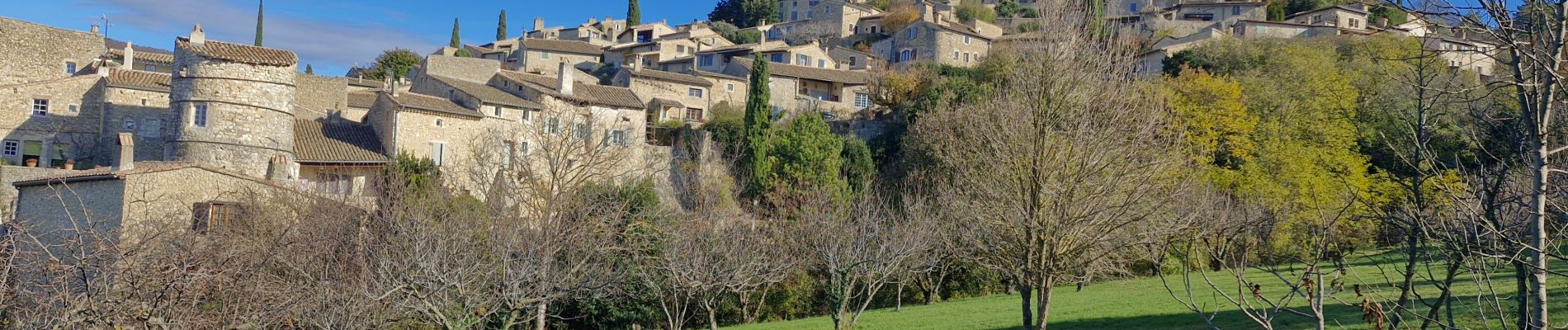 Excursión Senderismo Mirmande - Mirmande les Balcons du Rhône 12 km. - Photo