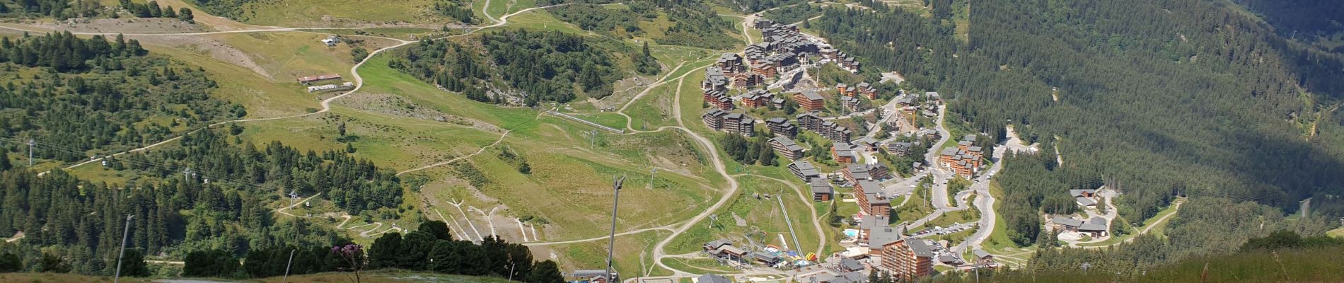 Trail Mountain bike Les Allues - meribel - Photo