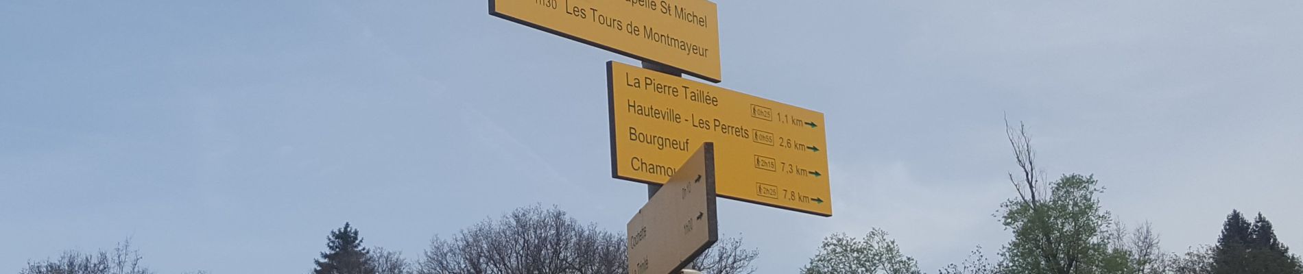 Tocht Stappen La Trinité - Les Tours de Montmayeur au départ de la Trinité via col de Cochette - Photo