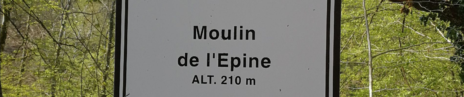 POI Bouillon - Accès Moulin de l'Epine - Photo