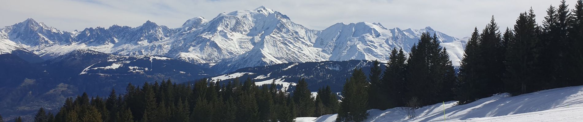 Tour Skiwanderen Combloux - Combloux Croix de Sales - Photo