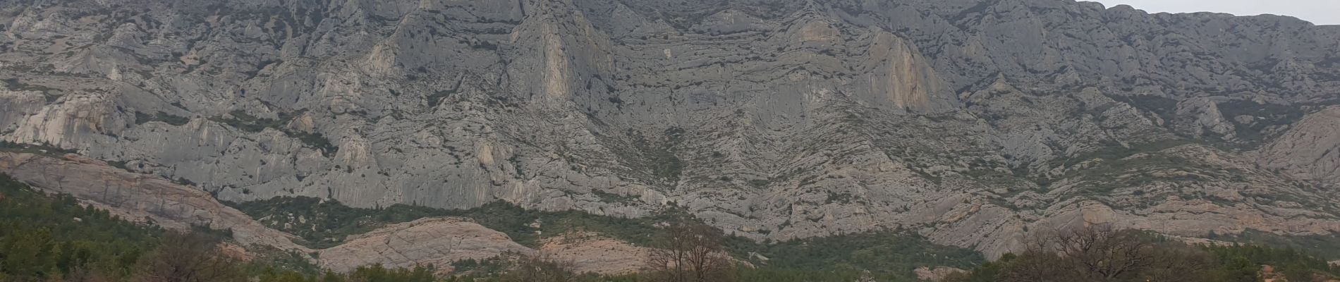 Trail Walking Saint-Antonin-sur-Bayon - ste victoire.  cricri. moi - Photo