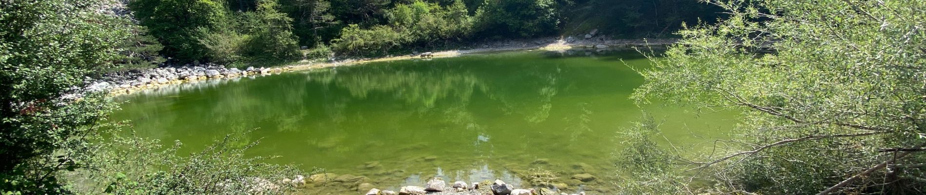 Tocht Stappen Prads-Haute-Bléone - Le lac des eaux chaudes  - Photo