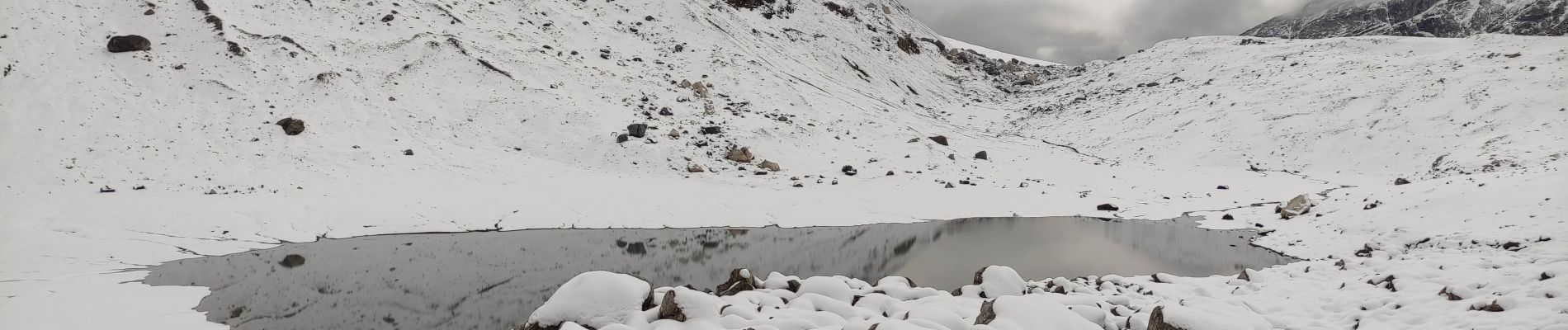 Tour Wandern Pralognan-la-Vanoise - Pralognan - Lacs des vaches, Long, des Assiettes  - Photo