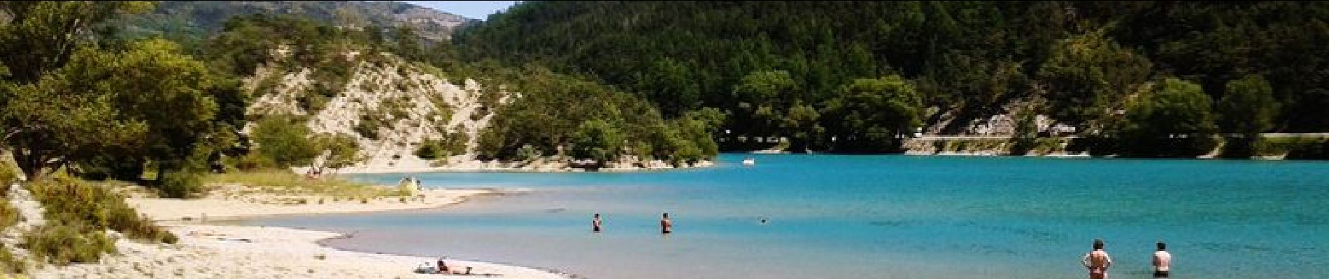 Punto di interesse Castellane - plage du cheiron (castellane) - Photo