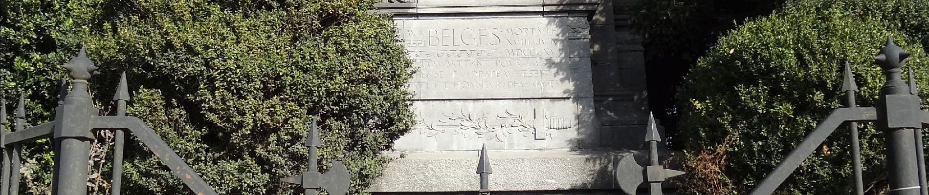 Point d'intérêt Waterloo - Monument aux Belges - Photo