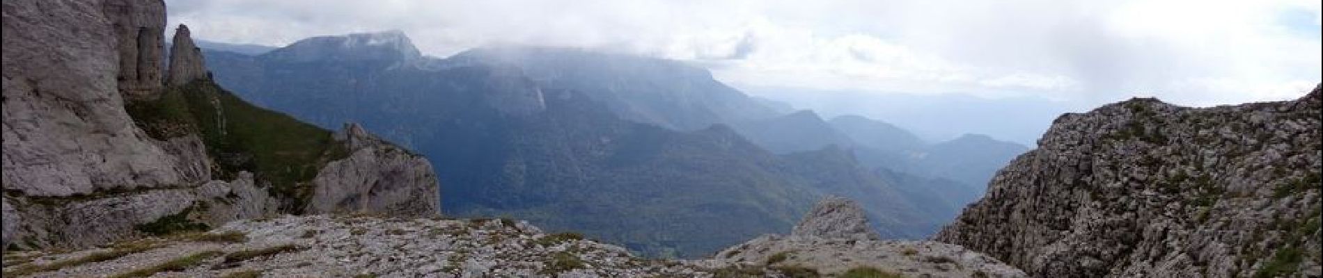 Tour Reiten Saint-Agnan-en-Vercors - Vassieux Col du rousset vers Montagne de Peyre Rouge  - Photo