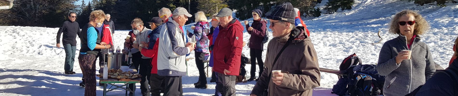 Tocht Sneeuwschoenen Lamoura - lundi journée  entière  - Photo