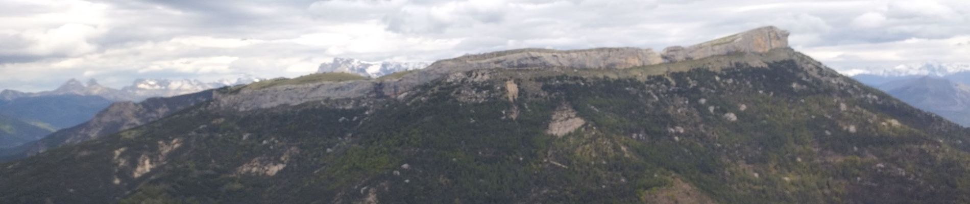 Trail Trail Châteauneuf-d'Oze - Tour et sommet petite Céüse - Photo