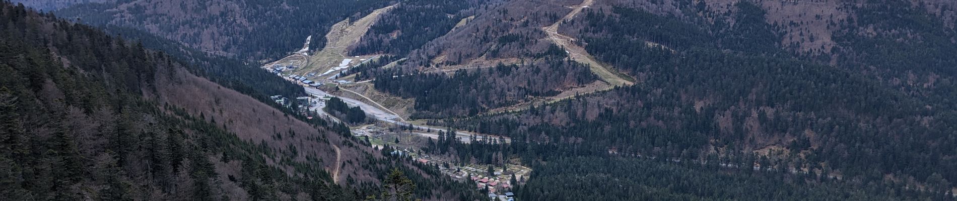 Tour Wandern Woll - 2023-04-14 Marche Lac de Lispach vers Abri Collet de Etang - Photo