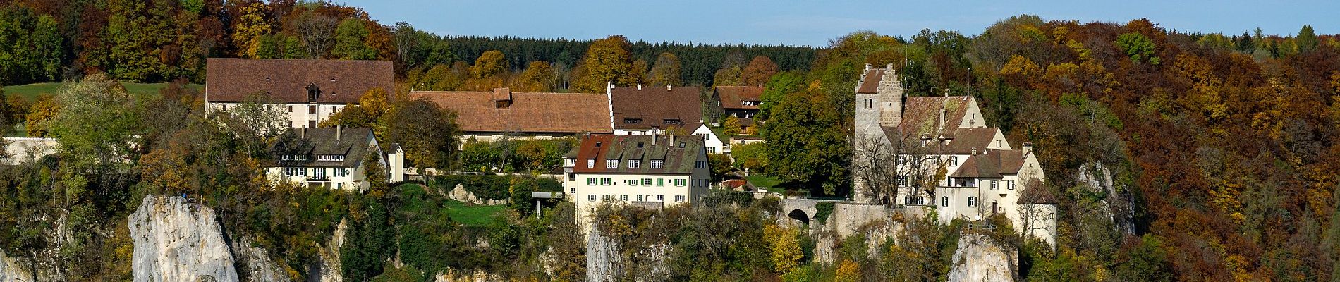 Excursión A pie Gomadingen - Nebenweg des Schwäbischen Albvereins (rote Gabel) - Photo