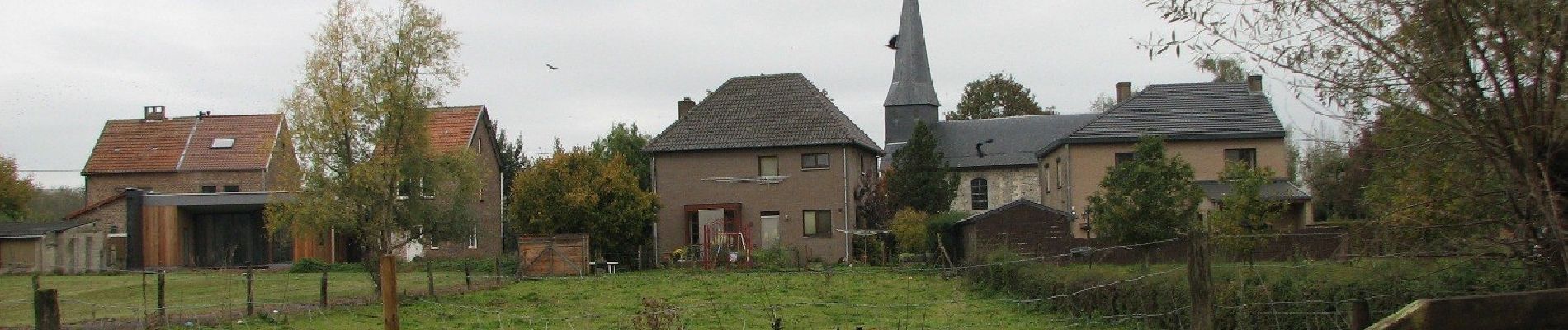 Tocht Te voet Heers - Heks Gele zeshoek - Photo