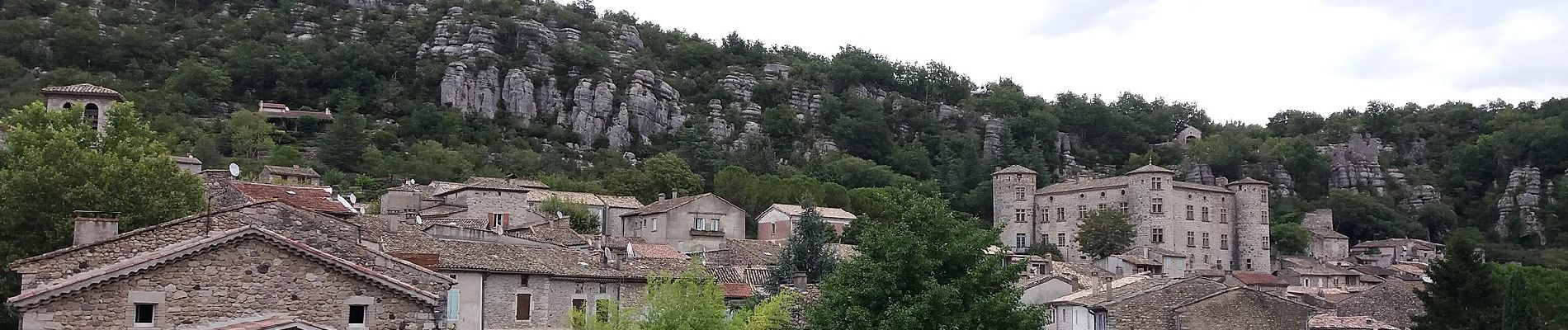 Randonnée A pied Vogüé - Vogue Lanas Vinobre - Photo