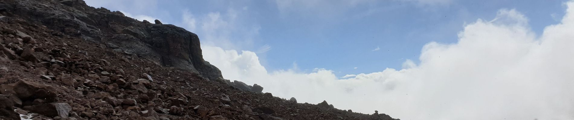 Tocht Stappen San Juan - les aiguilles de winper depuis refuge à 4800 - Photo