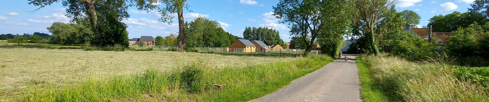 Tocht Hybride fiets Zinnik - balade en famille - Photo