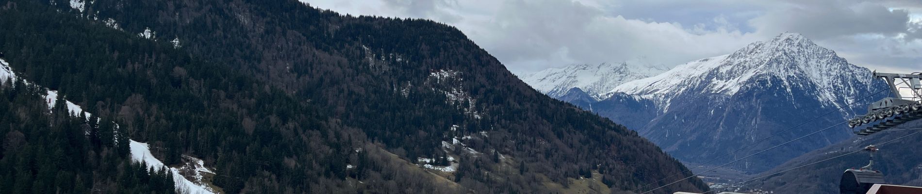 Excursión  Vaujany - Ski humide et venteux  - Photo