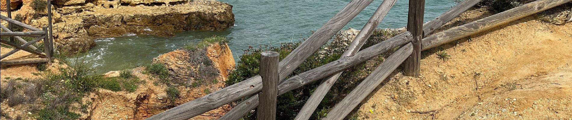 Tour Wandern Albufeira e Olhos de Água - ClubMed Da Balaia sentier du littoral - Photo