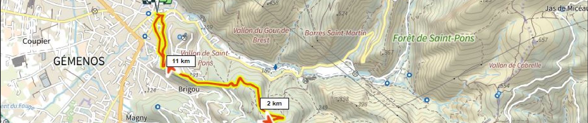 Tour Wandern Gémenos - Cruvelier 440m+ depuis Gémenos - Photo