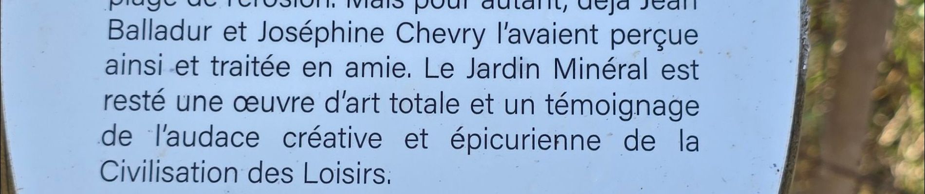 Point d'intérêt La Grande-Motte - jardin mineral  - Photo