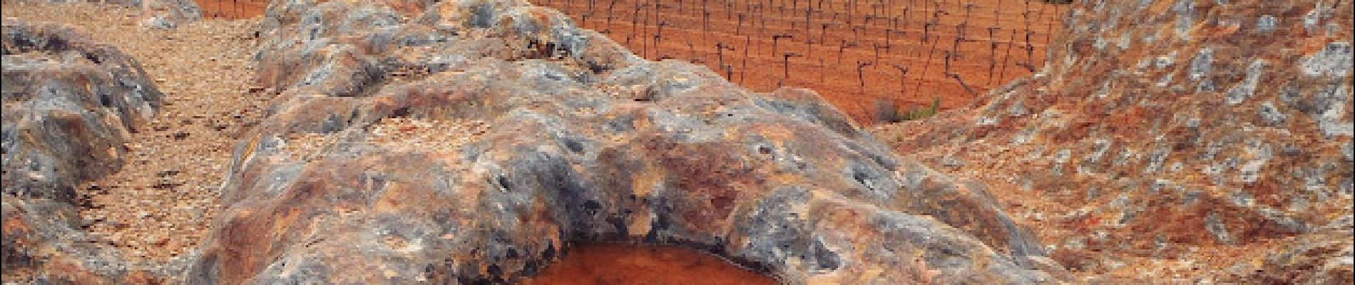 Tour Wandern Aumes - L'Etendoir des Fées à Aumes - Photo