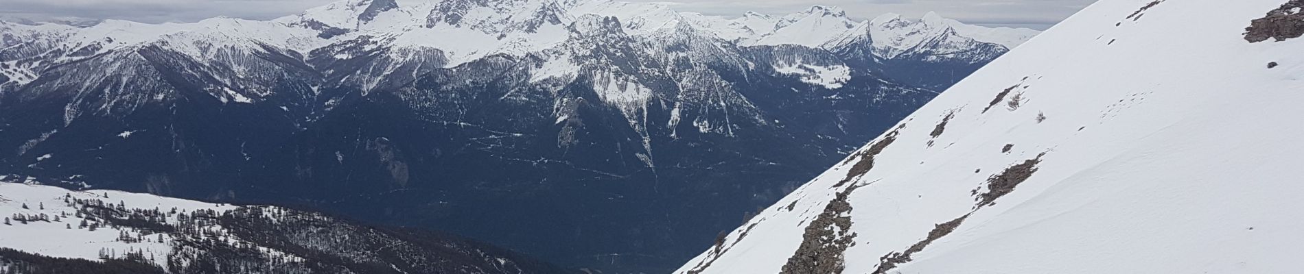 Trail Touring skiing Les Orres - Col de l'Eissalette - Photo