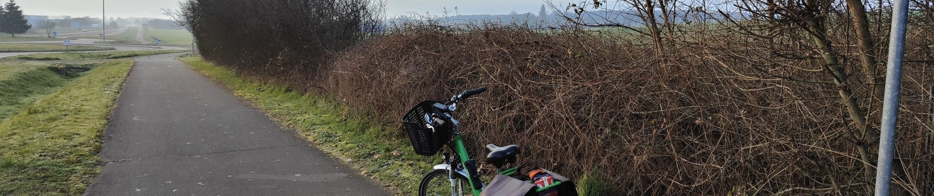 Tocht Wegfiets Saulny - Semécourt  - Photo