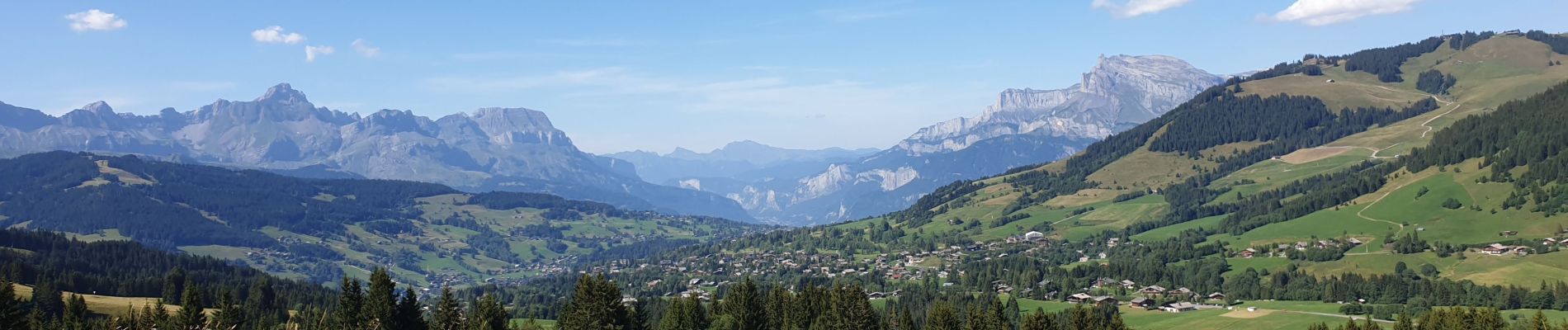 Percorso Marcia Megève - Descente de Pré Rosset à Javen.   - Photo