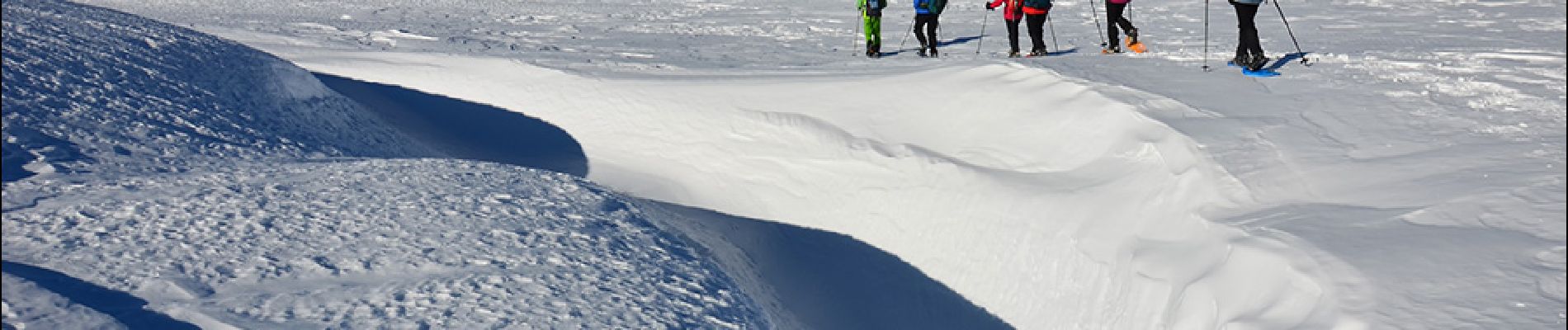 Randonnée Raquettes à neige Huez - Alpe d'Huez - DMC2 - Lacs de Balme Rousse, de la Fare et du Milieu. - Photo