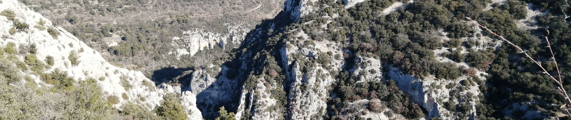 Trail Walking Venasque - venasque la combe de capellan - Photo