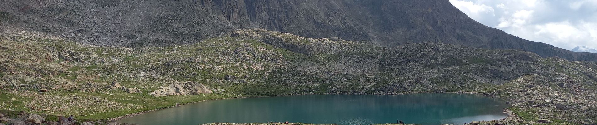 Tocht Stappen Isola - Tête Mercière et Lacs de terre rouge 24.8.24 - Photo