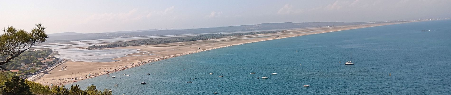 Tocht Stappen Leucate - la franqui . phare de leucate .. retour via la falaise - Photo