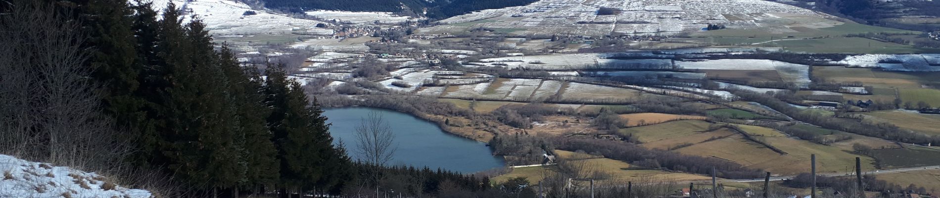 Excursión Senderismo Saint-Jean-de-Vaulx - La Pierre Percėe en circuit partiel - Photo